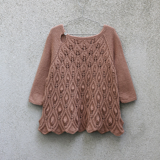 Peacock dress by Pernille Larsen