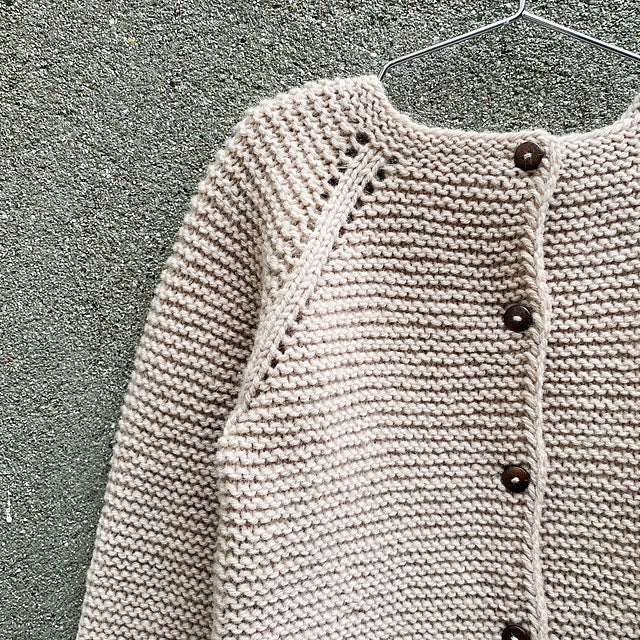 Garter Cardigan by Pernille Larsen
