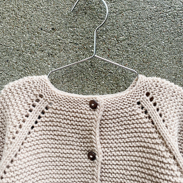 Garter Cardigan by Pernille Larsen