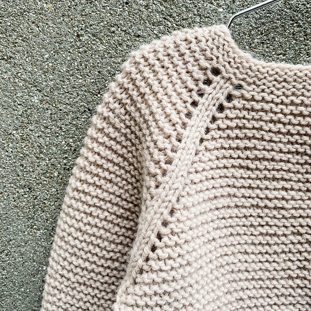 Garter Cardigan by Pernille Larsen