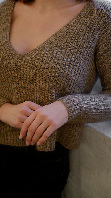 Deep Valley Sweater by Pernille Larsen