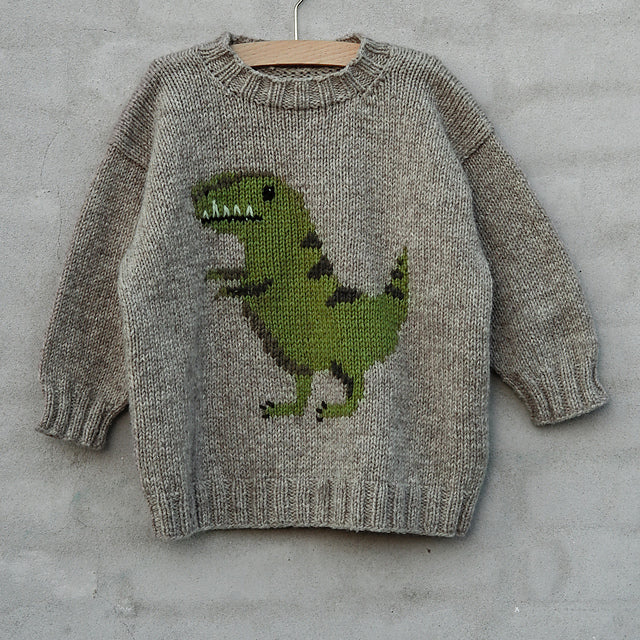 Dinosaur Sweater by Pernille Larsen