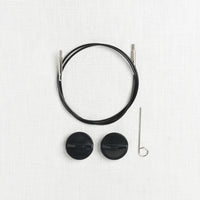 Lykke Black Swivel Interchangeable Cord