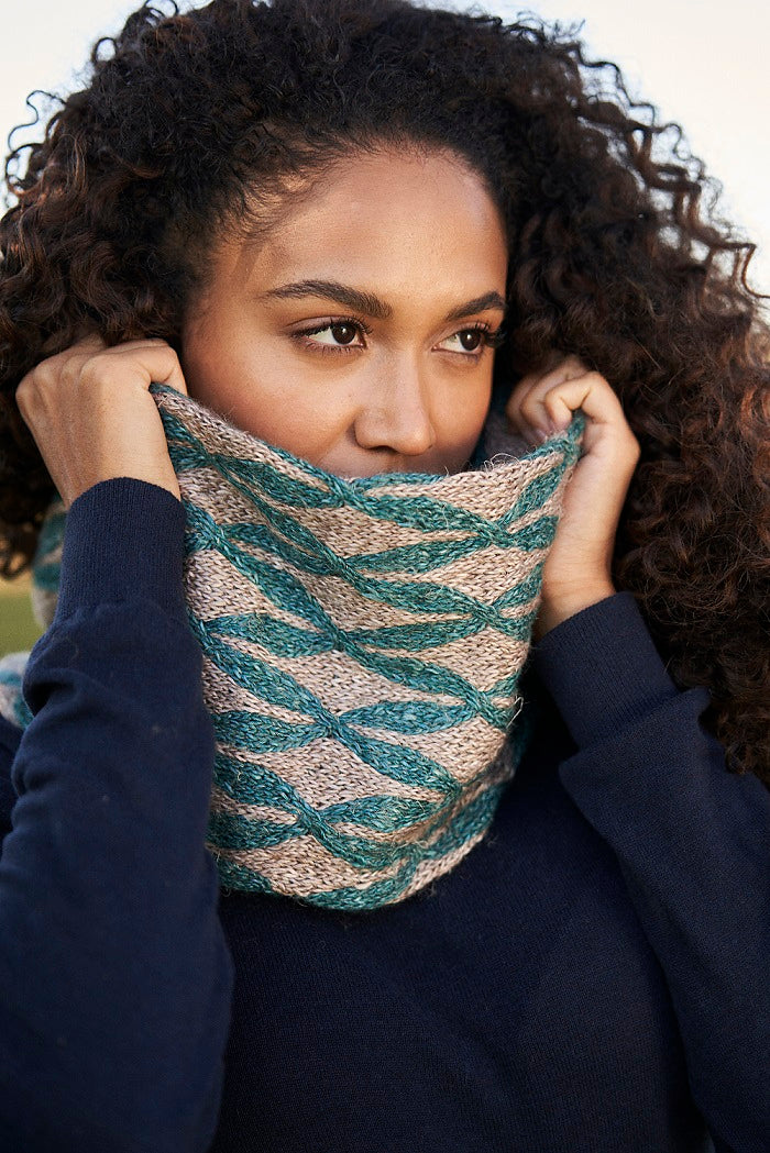 Blossom Cowl by Woolly Hooligan