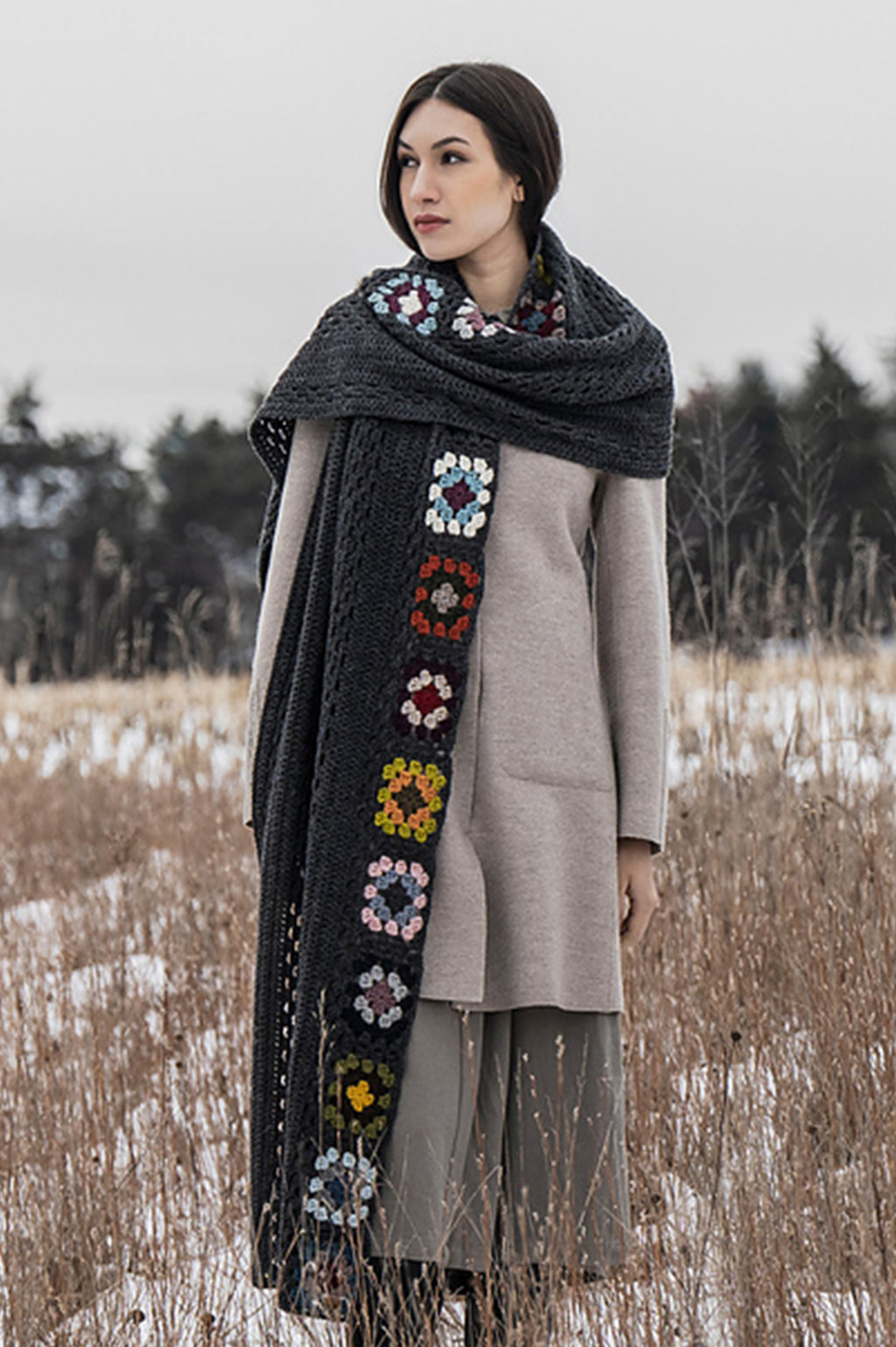 Blue Sky Fibers Brooklyn Crochet Wrap Kit Wool and Company