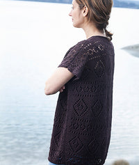 Boxy Lace Tee by Churchmouse Yarns and Teas