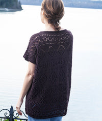 Boxy Lace Tee by Churchmouse Yarns and Teas