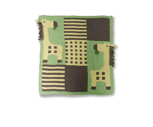 Giraffe Blanket by Amy Bahrt