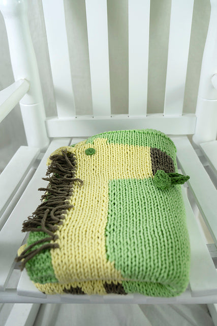 Giraffe Blanket by Amy Bahrt