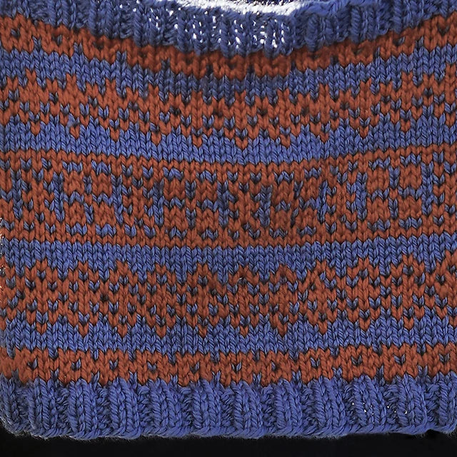 Easy Peasy Stranded Cowl by Shannon Dunbabin