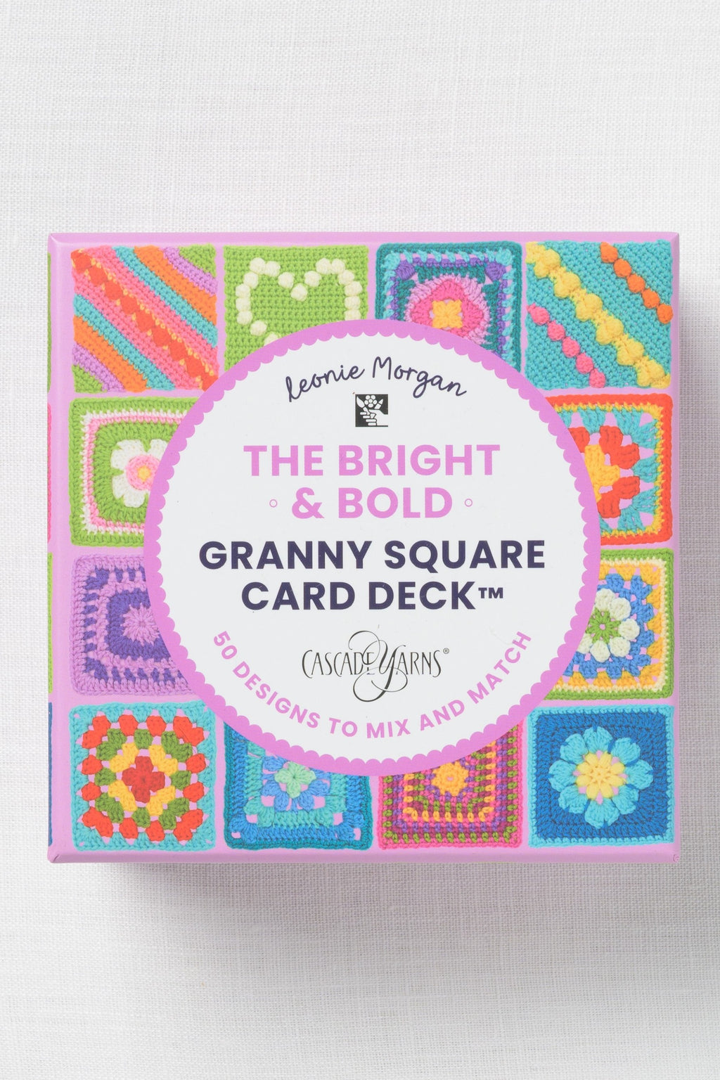 The Bright & Bold Granny Square Card Deck by Leonie Morgan – Wool and ...