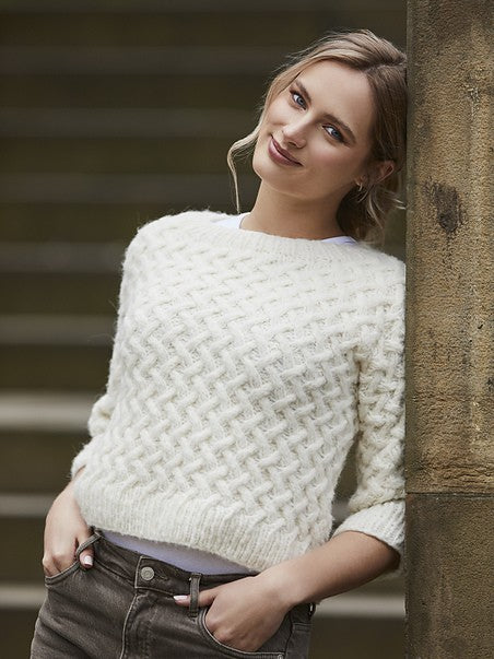 Cabled Jumper by Katharina von Blumenthal