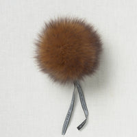Lovafur Luxe Faux Fur Pom Camel Fox