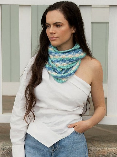 Jade cowl by Mary Lou Egan