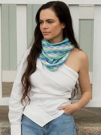 Jade cowl by Mary Lou Egan