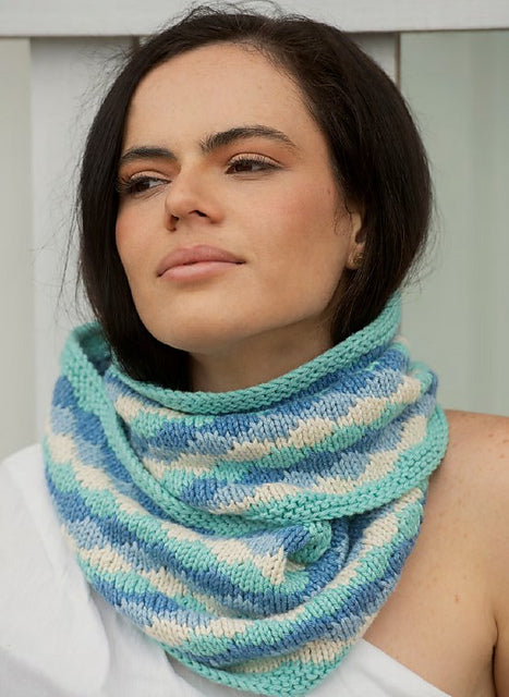 Jade cowl by Mary Lou Egan