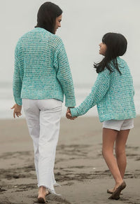 Manuela Cardigan girl by Amano Yarns