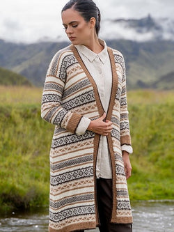 Sumi Long Cardigan by Amy Gunderson