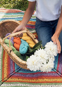 Lea blanket by Amano Yarns