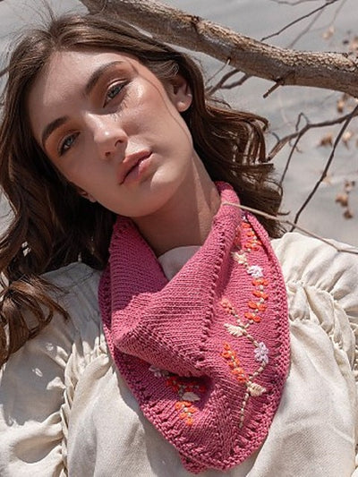 Lais Embroidered Bandana by Matthew Schrank