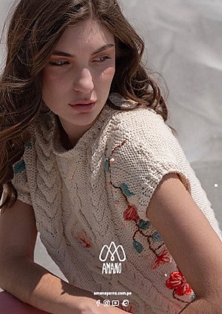 Lola Embroidered Top by Laura Zukaite