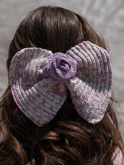 Lila HairBow by Javiera Ortiz