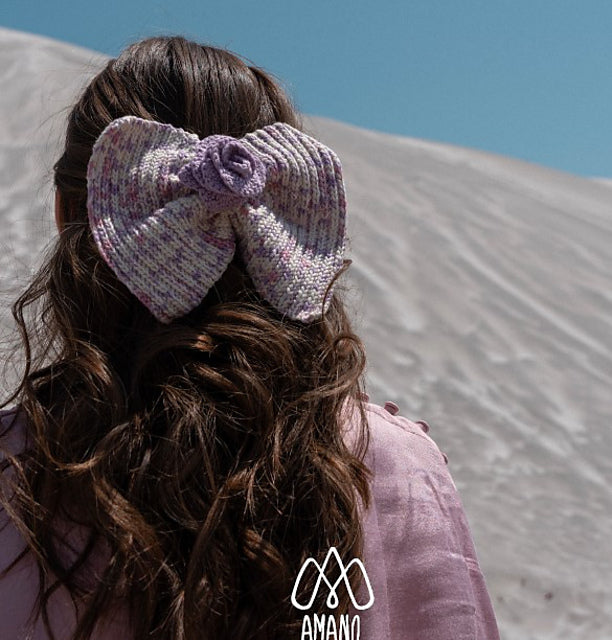 Lila HairBow by Javiera Ortiz