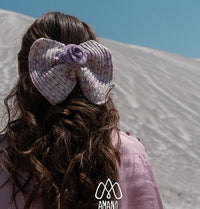 Lila HairBow by Javiera Ortiz