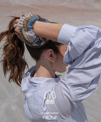 Berta Scrunchy by Vanessa Coscarelli Black