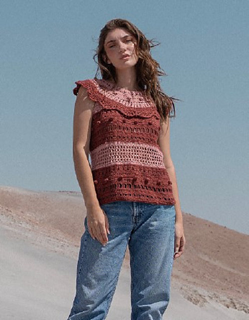 Mila Crochet Top by Letizia De Antoniis