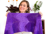 Monokrom Worsted Chevron Scarf by Urth Yarns