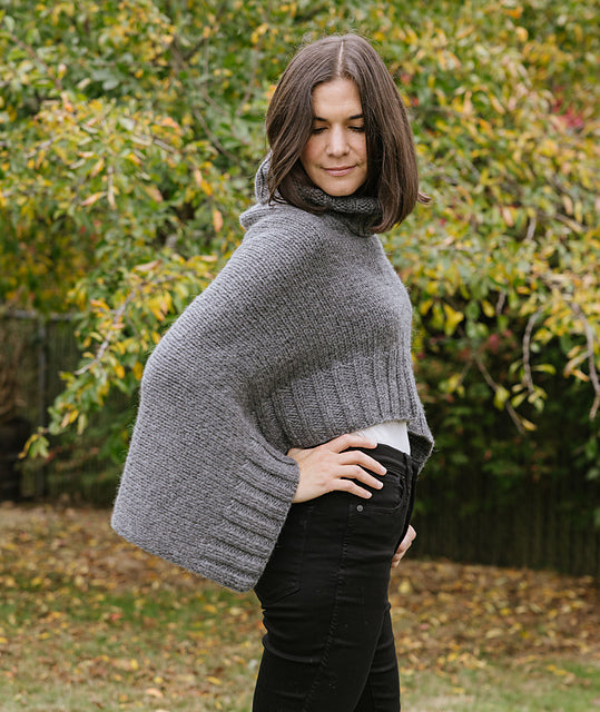 Chunky Seamless Poncho by Churchmouse Yarns & Teas