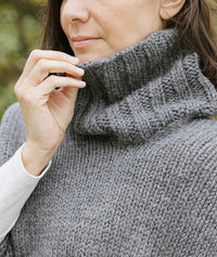 Chunky Seamless Poncho by Churchmouse Yarns & Teas