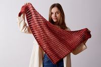 Cobblestone Shawl by Catherine Salter Bayar
