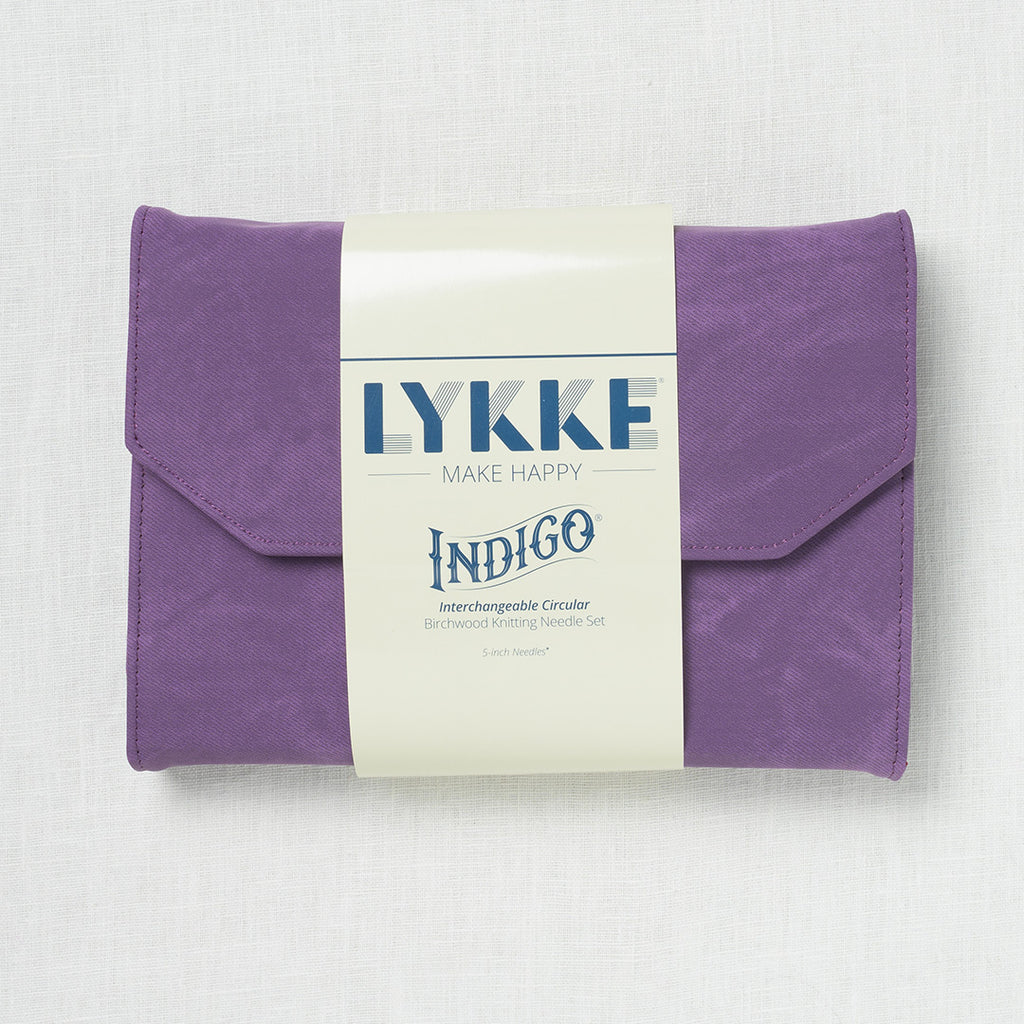 thumbnail image 2 of Lykke Indigo 5" Interchangeable Knitting Needle Tips, Smooth Birch Wood 2 of 6