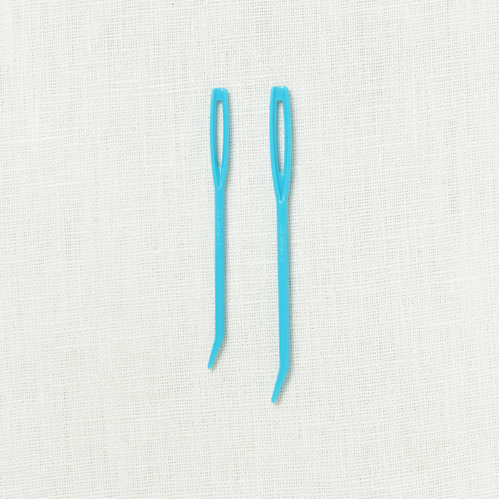 Clover Super Jumbo Tapestry/ Darning Needle Set, Bent Tip, 2 ct.