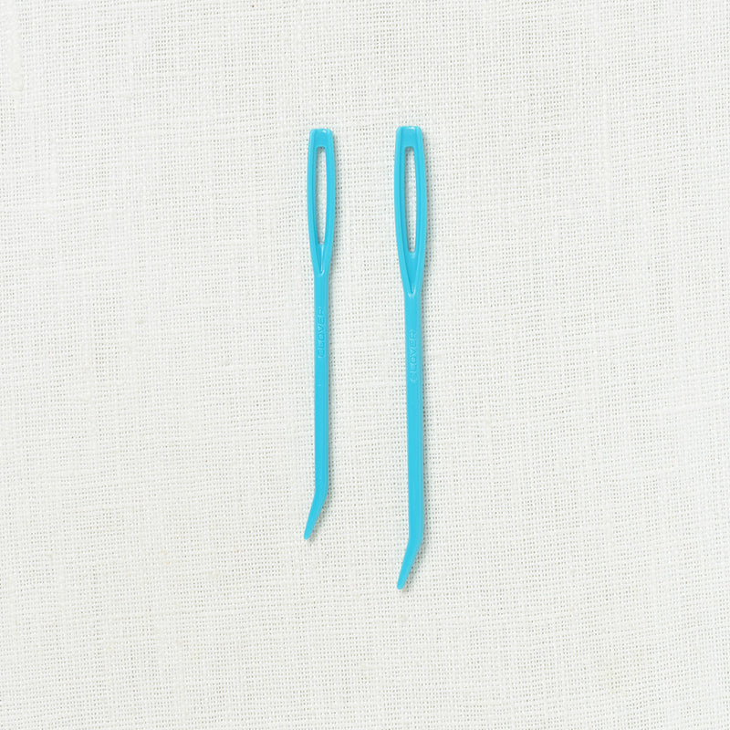 Clover Super Jumbo Tapestry/ Darning Needle Set, Bent Tip, 2 ct.