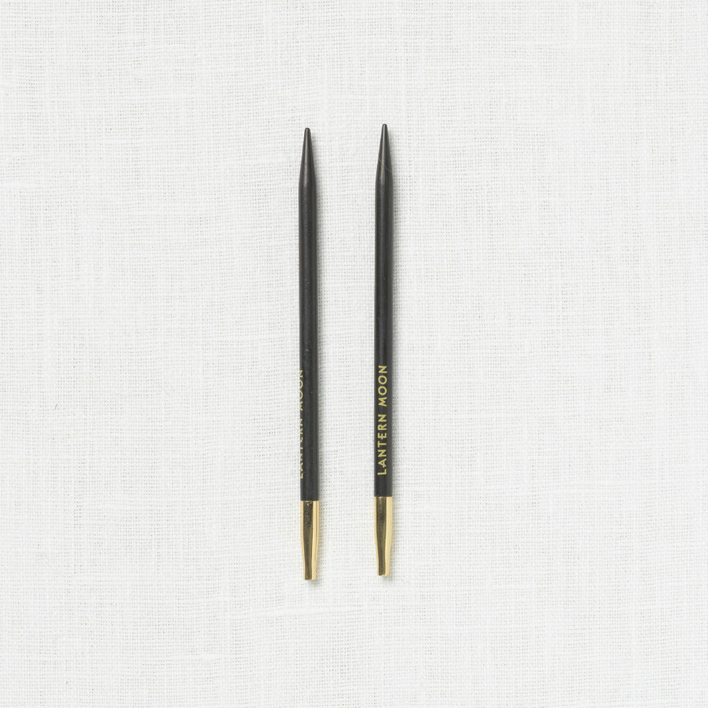 Lantern Moon Ebony Interchangeable Needles 5"