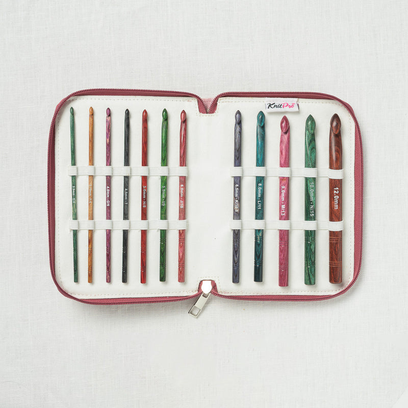 KnitPro Dreamz Grande Single Ended Crochet Hook Set