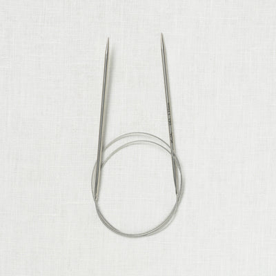 KnitPro Stelo Stainless Steel Lace Fixed Circular Needles 32"