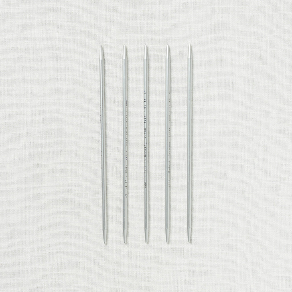 Addi Aluminum Double Point 6"