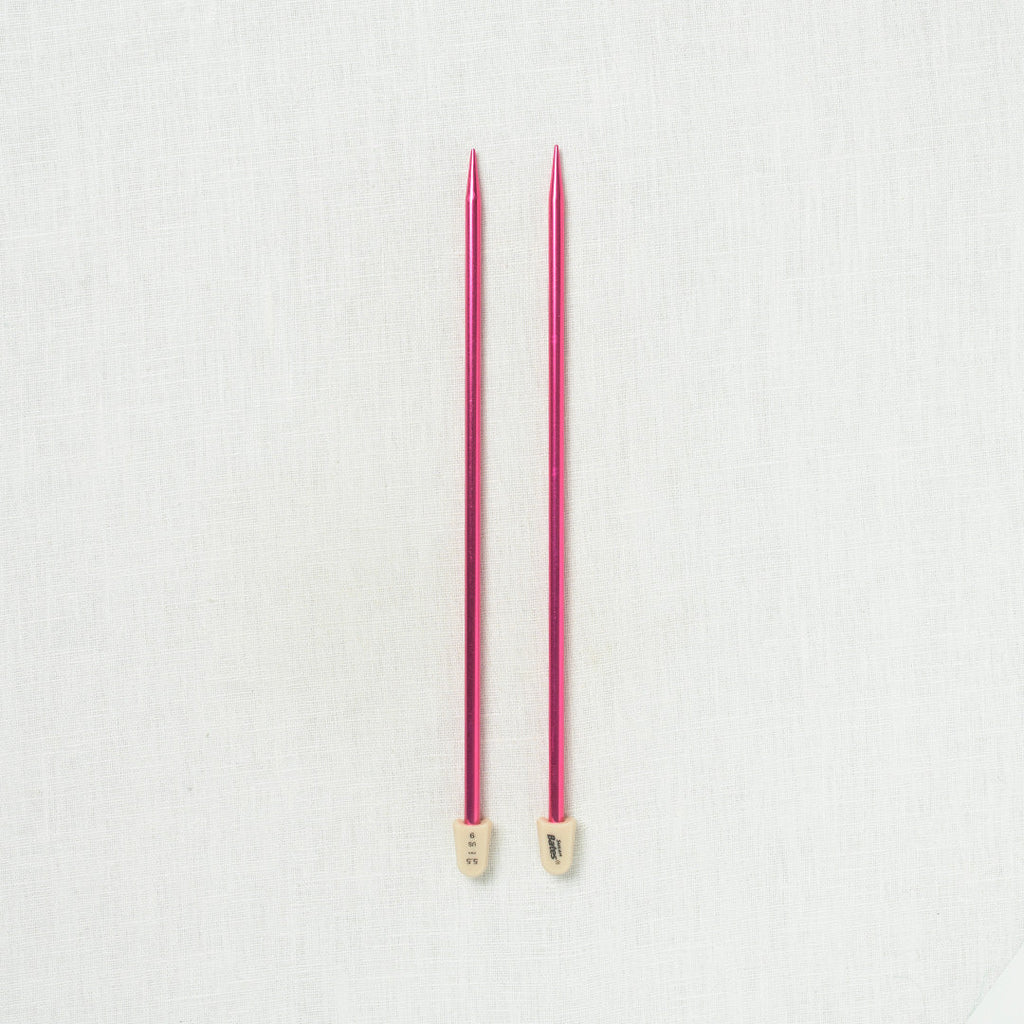 Susan Bates Silvalume Single Point Knitting Needles 10" (Discontinued)