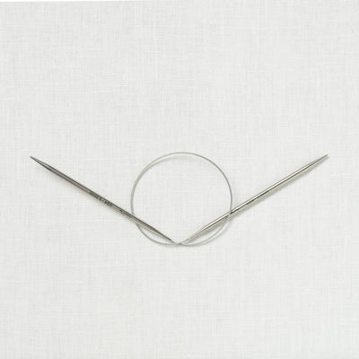 KnitPro Stelo Stainless Steel Lace Fixed Circular Needles 16"