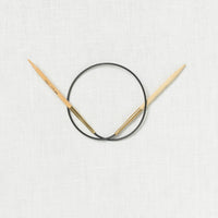 KnitPro Japanese Bamboo Fixed Circular 16"