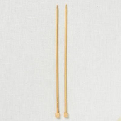 ChiaoGoo Natural Bamboo Single Point 12"