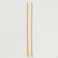 ChiaoGoo Natural Bamboo Single Point 12"