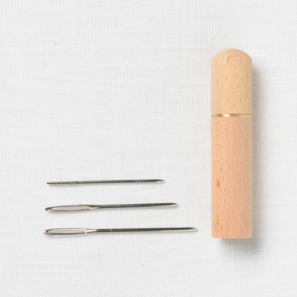 Fox & Pine Darning Needle Set, Light Wood