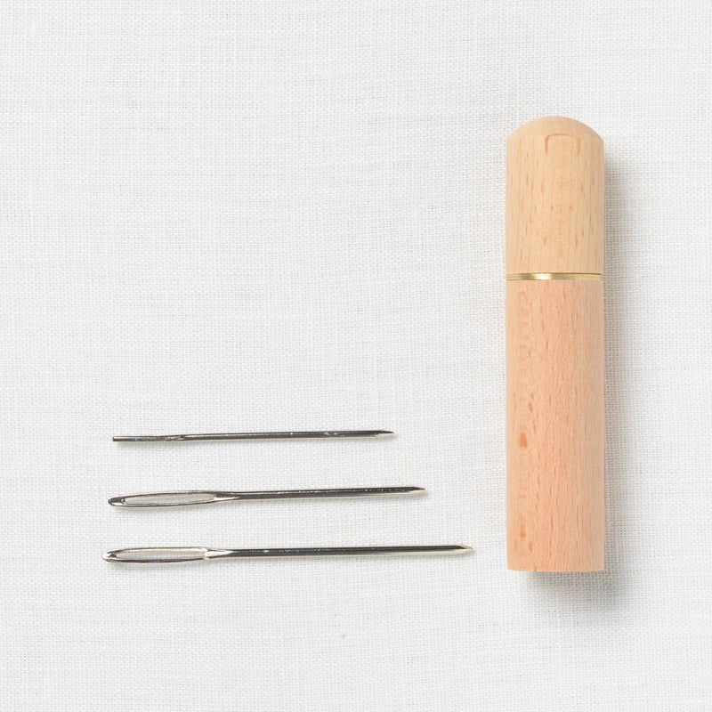 Fox & Pine Darning Needle Set, Light Wood