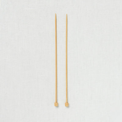 ChiaoGoo Natural Bamboo Single Point 9"