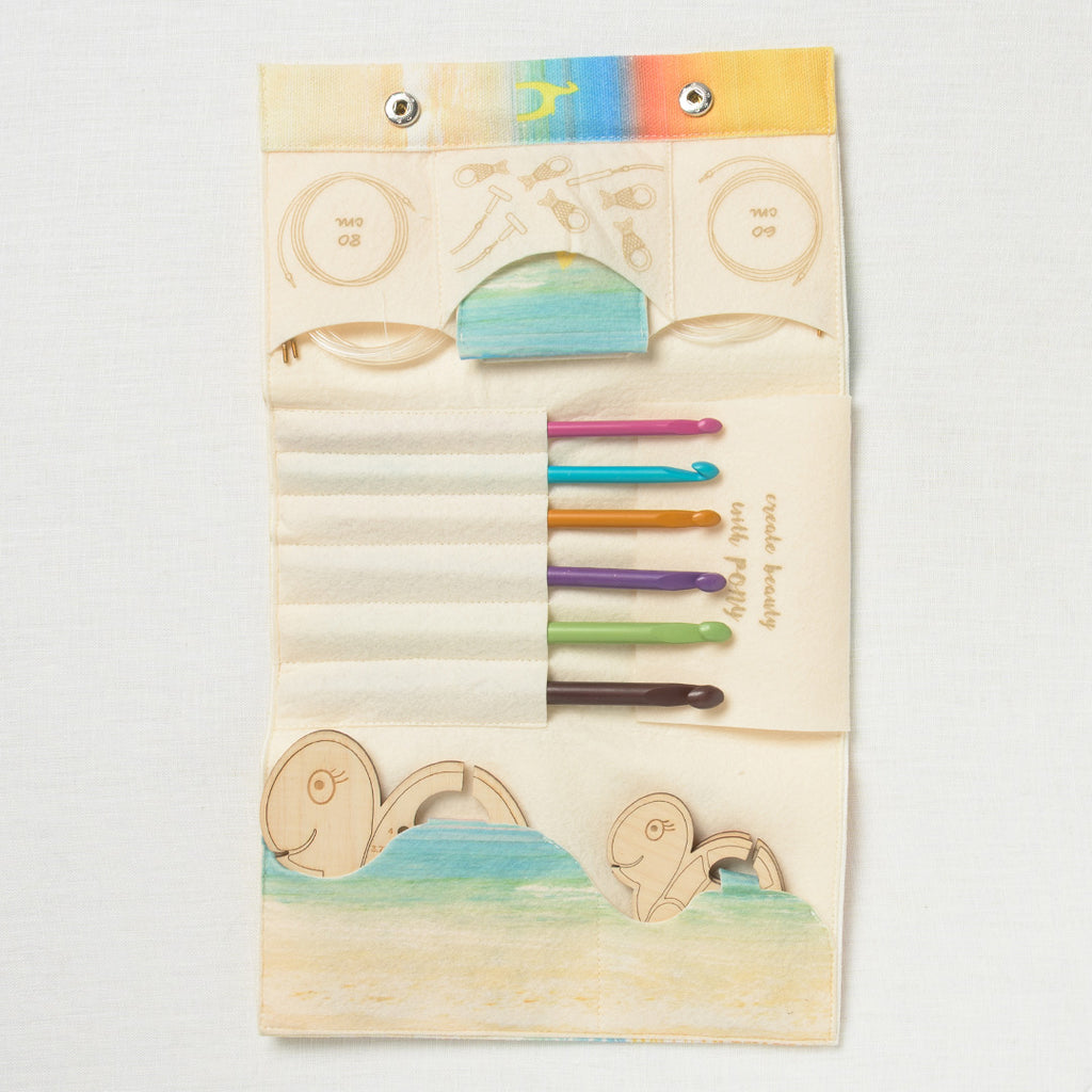 Pony The Ocean Interchangeable Tunisian Crochet Hook Set